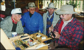 Fly tying masters clinic